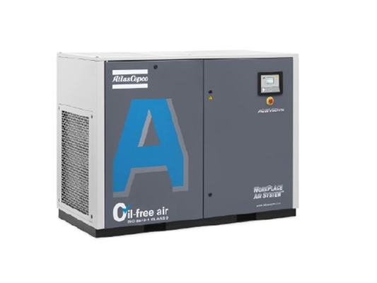 AQ 18 VSD ضاغط الهواء المضغوط بالمياه Atlas Screw 18kw 69dB مستوى الضوضاء