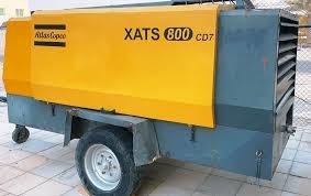 1 مستوى ضغط ضاغط محمول XATS800Cd FAD 22.3 م³/دقيقة محمول