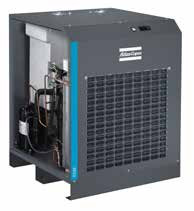 جهاز التحكم الرقمي لجهاز التجفيف Atlas Copco F6-400 مع شاشة عرض نقطة الندى الضغطية لسهولة المراقبة
