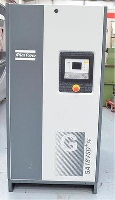 Atlas VSD Plus 18 KW طاقة المحرك المدمج في سبيكة الألومنيوم الجافة لمتطلبات العملاء