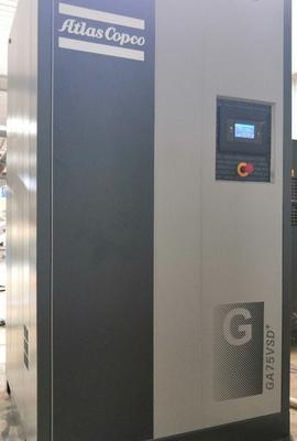 ضاغط المسمار الدوار GA75VSD++ مع مجفف مدمج وتبريد الهواء القسري