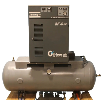 3.7KW / 5HP 0 Ppm ضاغط هواء محرك مباشر خال من الزيت SF4
