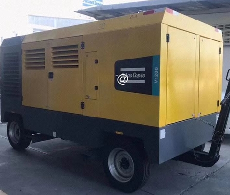 الضاغط الأصفر المحمول V1200 العرض الرقمي التوقف التلقائي للتطبيقات الثقيلة