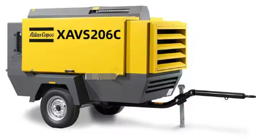 ضاغط صناعي محمول XAVS206C مع إيقاف التشغيل التلقائي و 12.5 M3/min FAD