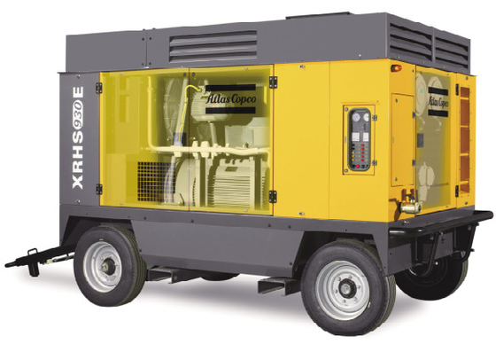 230kw ضاغط محمول XRHS930E مصدر الطاقة للتطبيقات المحمولة