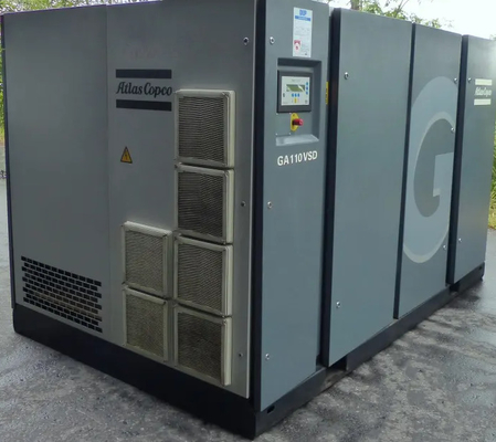 سلسلة Atlas GA المحقنة بالزيت مع المسمار الدوار مع GA110VSD وشهادة CE
