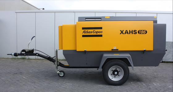 90 Kw Portable Compressor XAHS186E+ FAD 11 M³/min Compression Level 1 for Heavy-Duty Applications