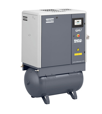 ضاغط هواء ذو 11 كيلوواط مع حقن زيت Rotary Atlas Screw Ga+ Ga11+