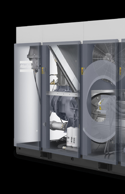مبرد هواء زيت مدخن اطلس دوار المسمار الضاغط الهوائي اطلس 160kw Ga160+ 60hz