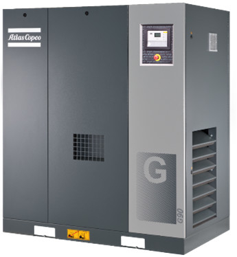 ضاغط الهواء المسمار الأطلس G Series G90 مع غير محرك محمول الجانبي المزين مدى الحياة