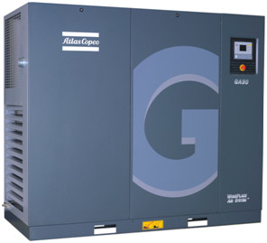 Ga220 زيت مُحقّق طلس دوار مضغوطات الهواء مسدس 220kw ISO 8573-1