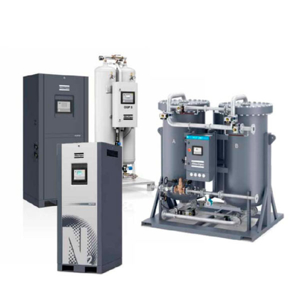 NGP900 N2 مولد الأطلس 97.6x99.2x124.4 بوصة الأبعاد