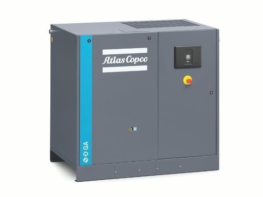 GA200+ ضاغط الهواء المسمار أتلاس 200kW 5.5 بار 4913kg الوزن