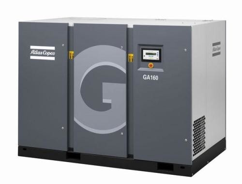 GA160+- GA250+ ضاغط الهواء المسمار الأطلس 250kW 14 بار 10 بار نوع مستوى ضجيج منخفض