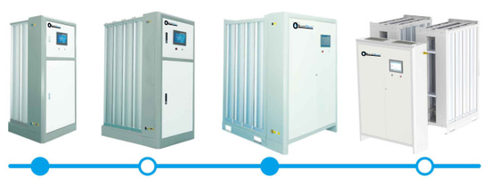 PSA Integrated Beacon Medaes Oxygen Generator Modular 8m3 / H ~ 60m3 / H