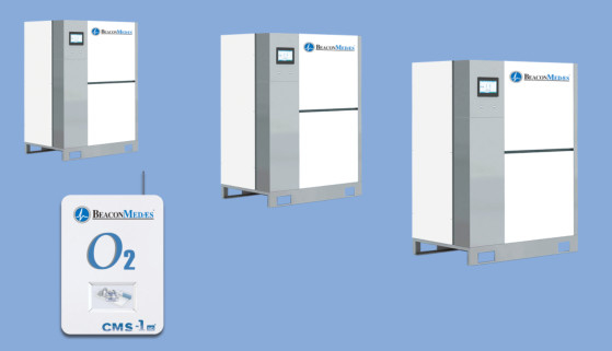 1000V منارة Medaes نظام مولد الأوكسجين VSD سلسلة Medical 6m3 / H ~ 30m3 / H