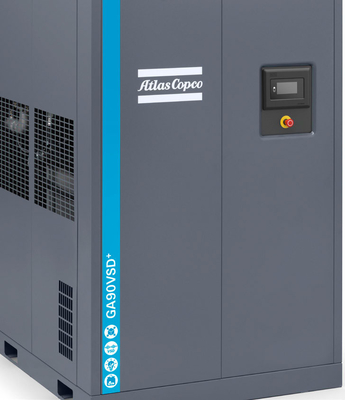 ضاغط الهواء المسمار الأطلس GA75VSD + FF 75kw مدمج في المجفف