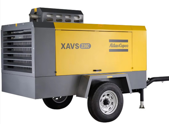 ضاغط الهواء المحمول ذو الحجم المتوسط من شركة أتلاس كوبكو XAVS236C لتناسب نسبة الضغط والحجم المتنوعة والمعقولة