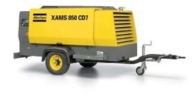 ضاغط هواء محمول XAMS850Cd ضغط تشغيل مقنن 8.6 بار 5000*2000*2000 مم للمنافسة والأداء