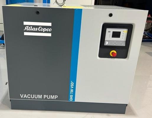 مضخة الفراغ الصناعية التيار المتردد GHS 730 VSD + مع 11 KW قوة عمود ومستوى ضوضاء منخفض من 51-73 DB A