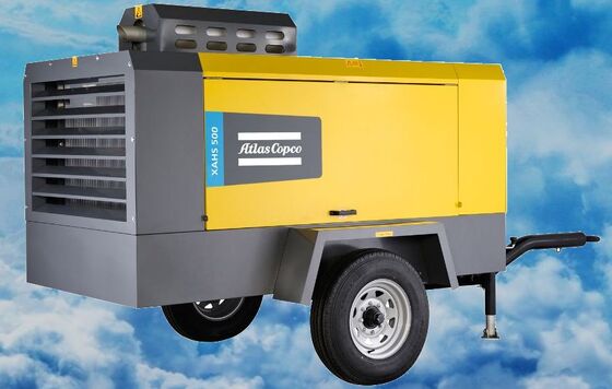 تفريغ 1200 دورة في الدقيقة ضاغط هواء محمول XAHS500 ضاغط هواء عالي السعة مناسب للبيئات الصناعية والبناء