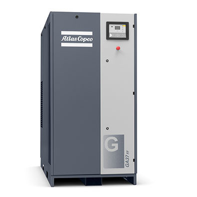 GA37+ مضغوط الهواء المسمار الأطلس GA Series 50Hz 37kw مع نظام قفل المدخل الذكي SIL