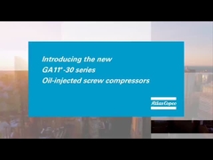 ضاغط الهواء ذو المسمار الأطلس المحقن بالزيت GA11+-30+